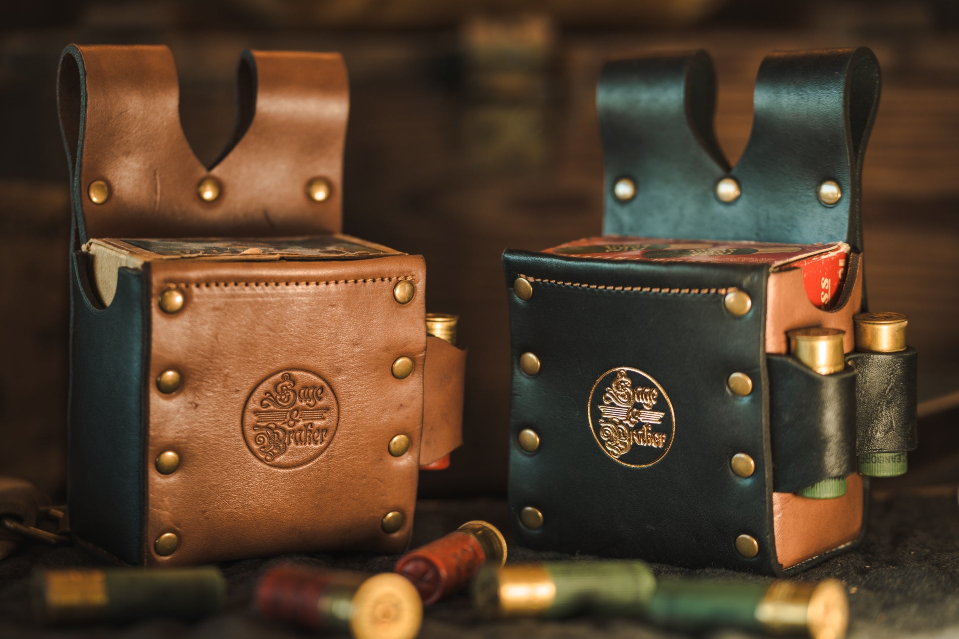Sage and Braker Shotgun Shell Pouch