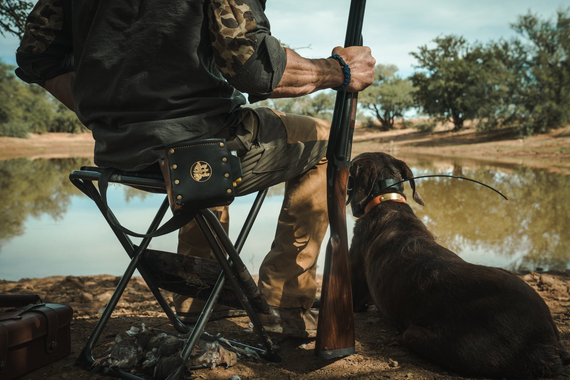 Sage and Braker Shotgun Shell Pouch