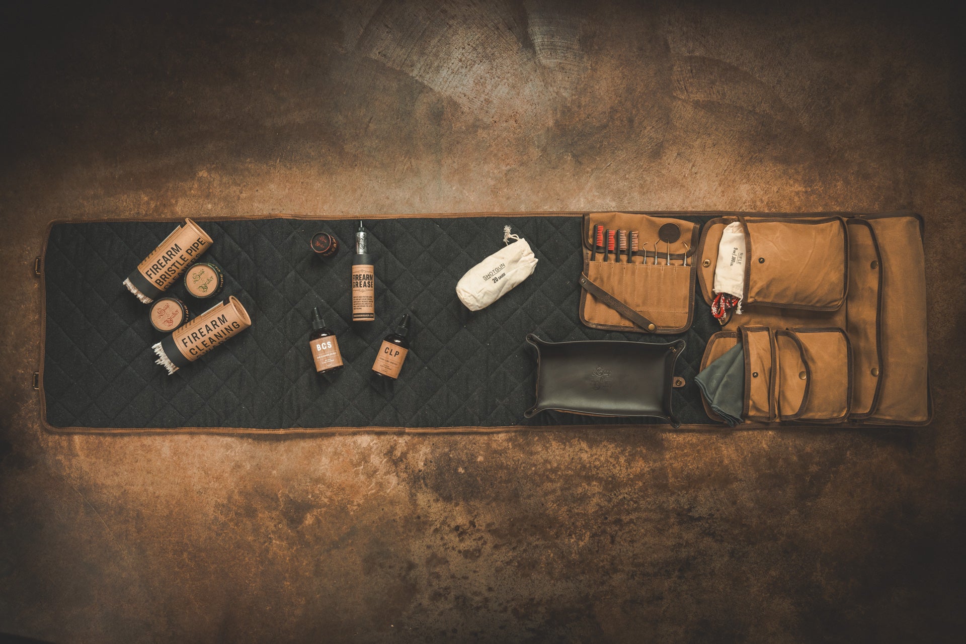 Sage and Braker gun mat