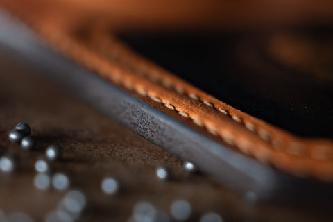 Heritage Leather Shotgun Barrel Rest - SAGE & BRAKER