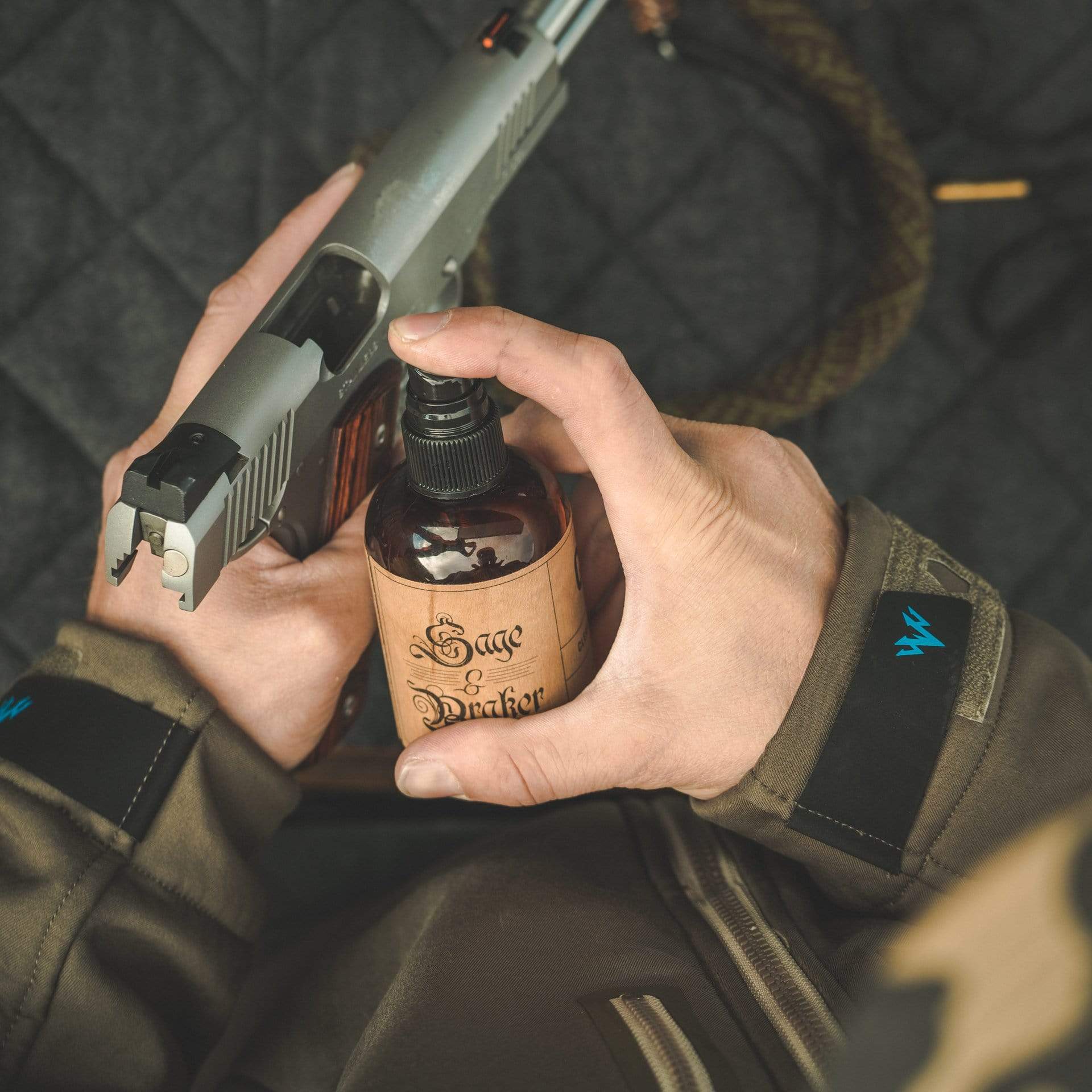 Sage and Braker CLP gun cleaning solvent and gun oil