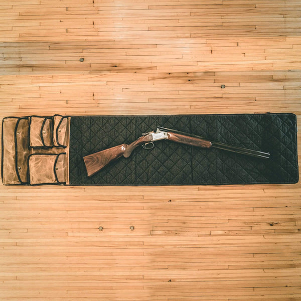  Handgun Cleaning MAT by Sage & Braker. Made from Waxed Canvas,  Wool and Leather. : Sports & Outdoors