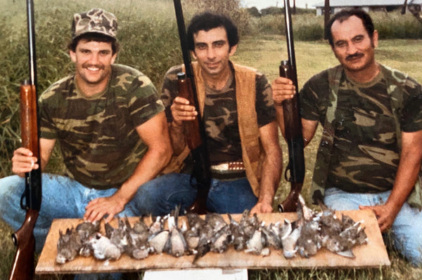 A Backyard Dove Hunt from the 1980s