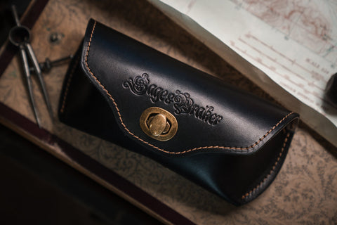 Leather Sunglass Case - SAGE & BRAKER