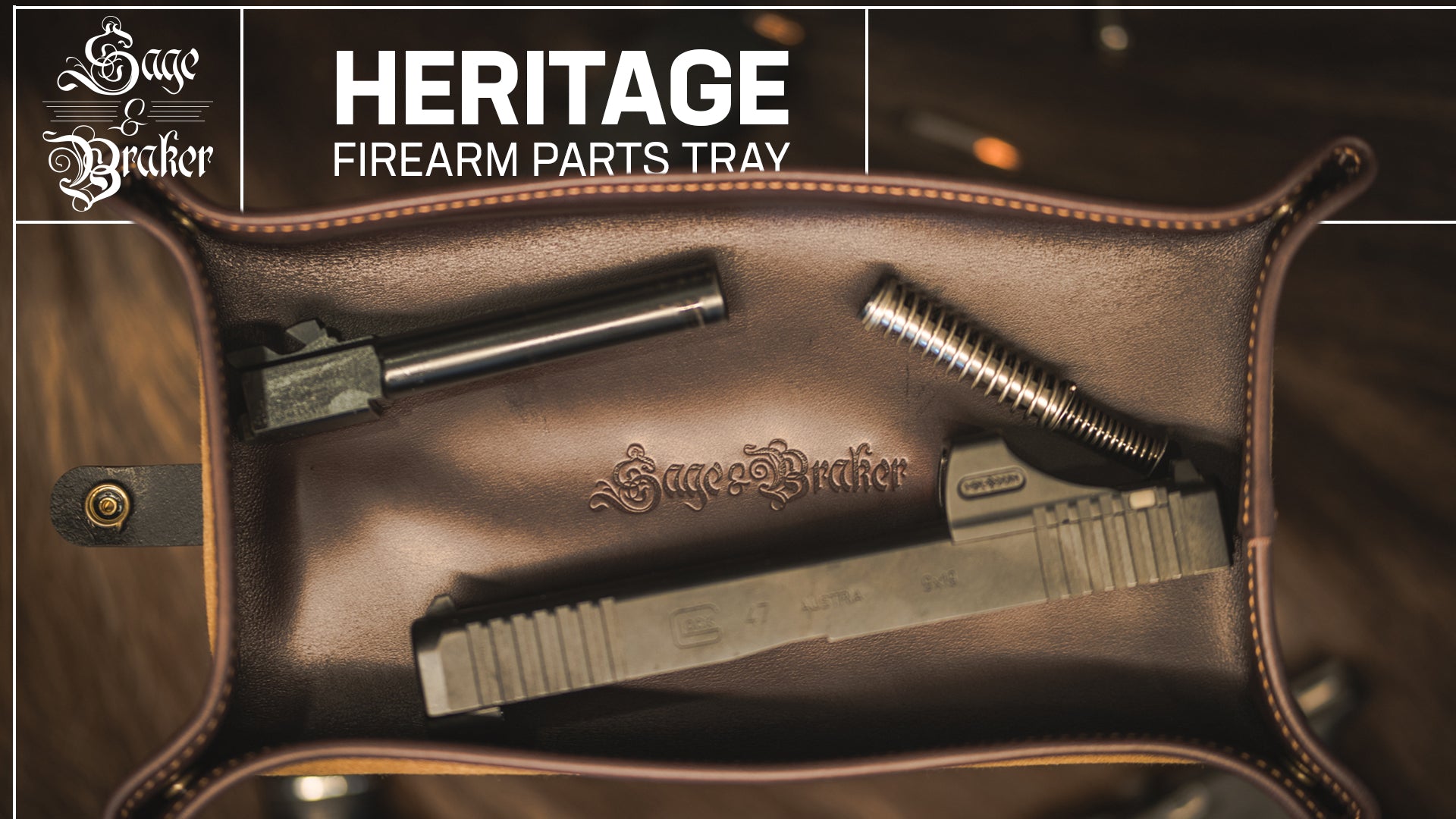 Sage & Braker Heritage Firearms Parts Tray