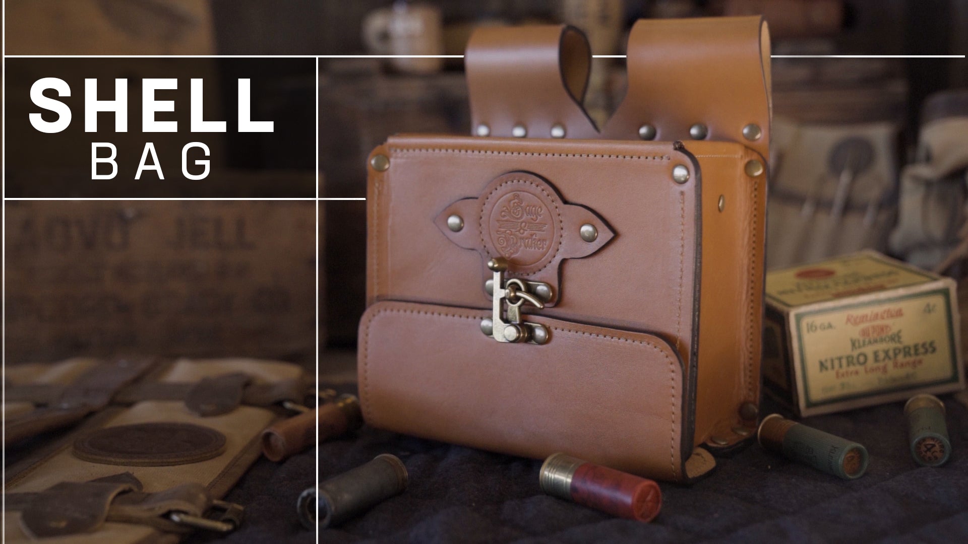 Sage & Braker Shot Shell Bag Explainer Video