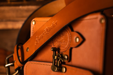 Uplander Bridle Leather Belt - SAGE & BRAKER