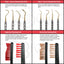 BRUSH & PICK TOOL ROLL KIT - SAGE & BRAKER