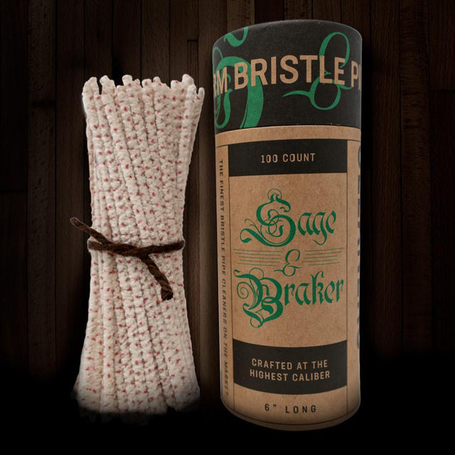 FIREARM BRISTLE PIPE CLEANERS - SAGE & BRAKER