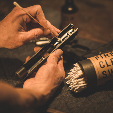 FIREARM CLEANING SWABS - SAGE & BRAKER